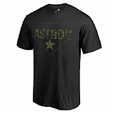 Men's Houston Astros Fanatics Branded Black Big & Tall Memorial Camo T-shirt FengYun,baseball caps,new era cap wholesale,wholesale hats
